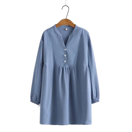 Fashionable Plus Size Women's Skirt Dress With Temperament