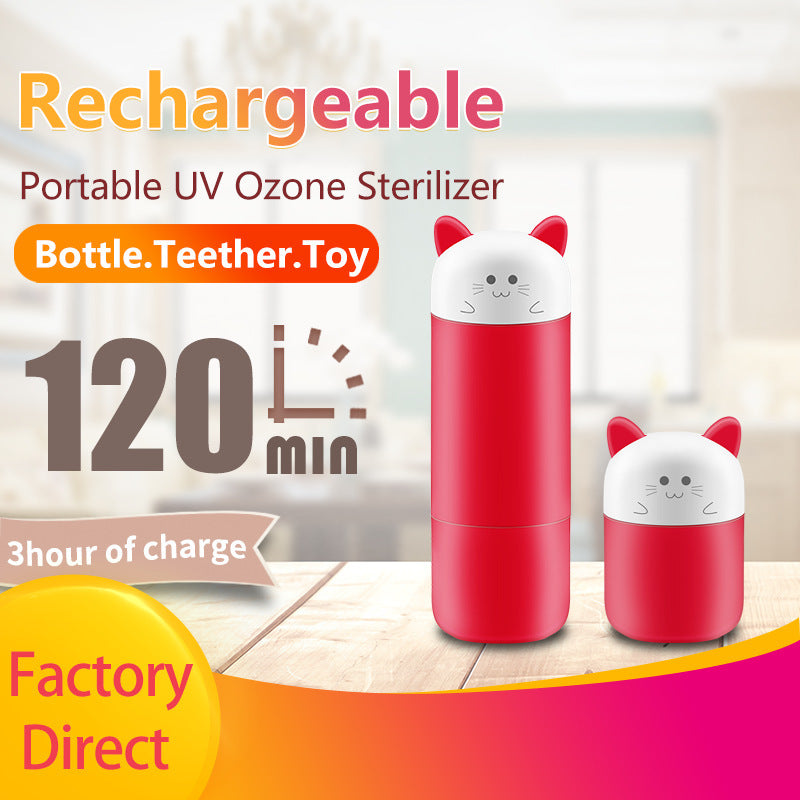 Rechargeable ultraviolet sterilizer