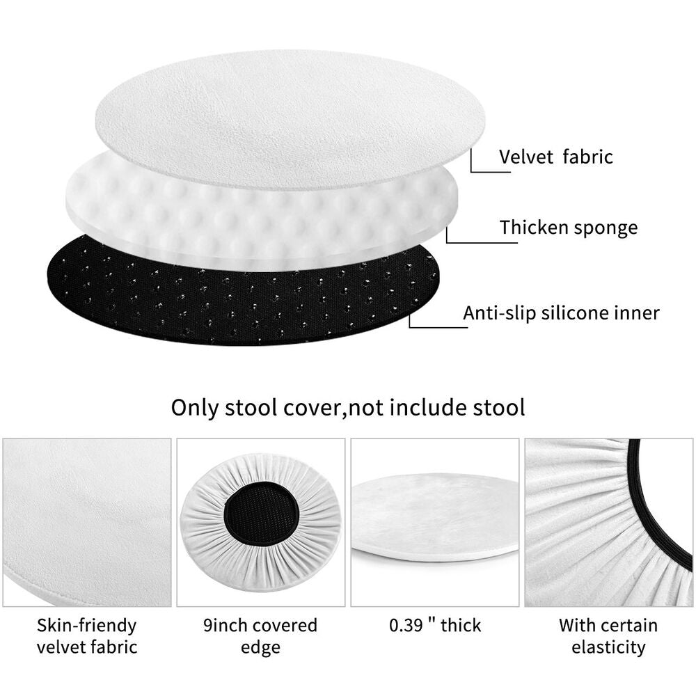 Create Your Own Skin-friendly And Wear-resistant Round Bar Chair Cushion Cover