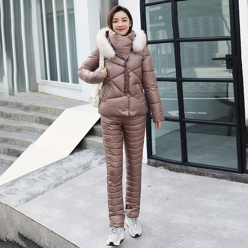 Women's Winter Jacket Thick Short Padded Coat