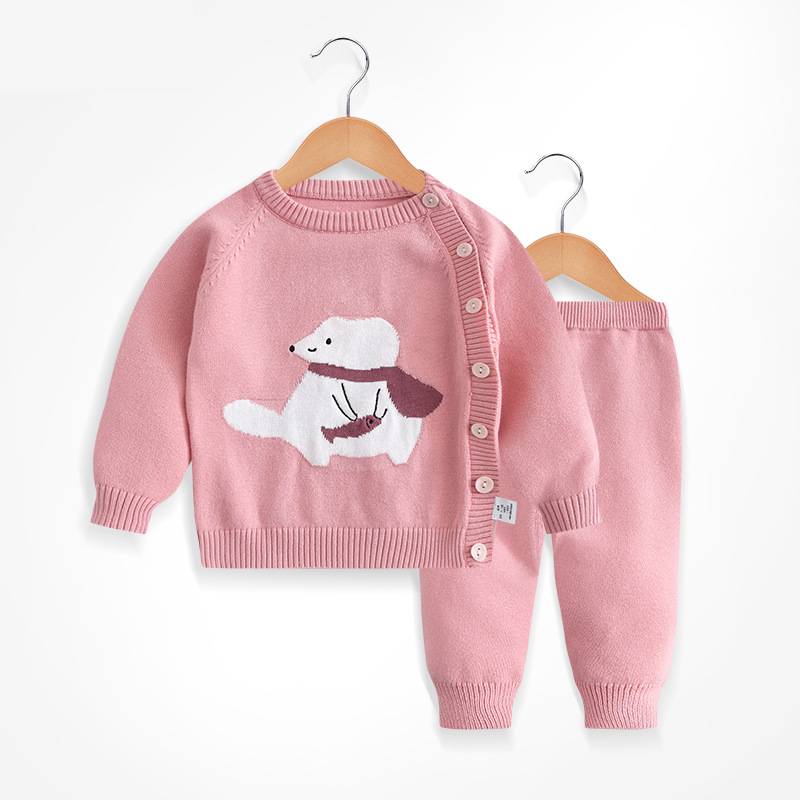 Children's sweater bottoming set