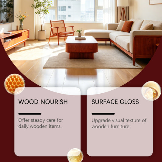 Gentle Cleaning Polishing And Brightening Of Wooden Furniture Beeswax Polishing Agent
