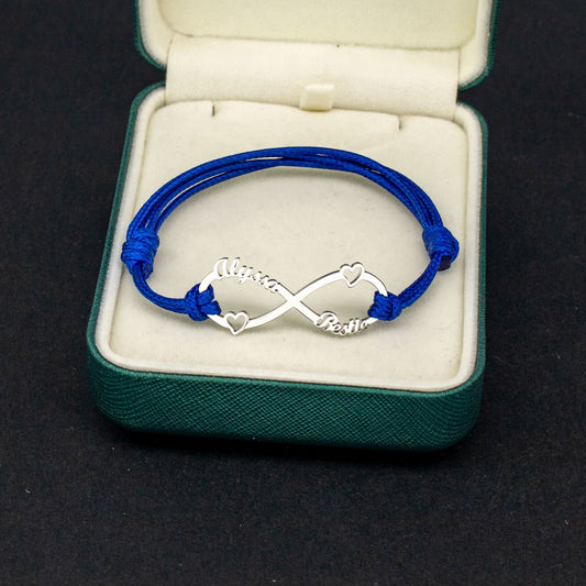 Fashion Gift Lasheng Unlimited Name Bracelet