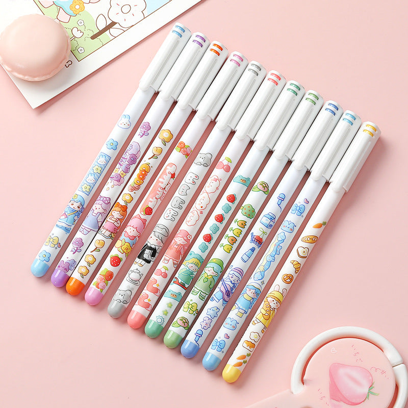 New Twelve-color Hand Account Pen Color Set QTY12