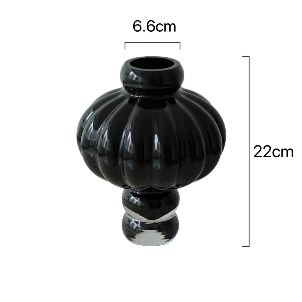 Creative New Lantern Glass Vase Living Room Dining Table Flower Arrangement