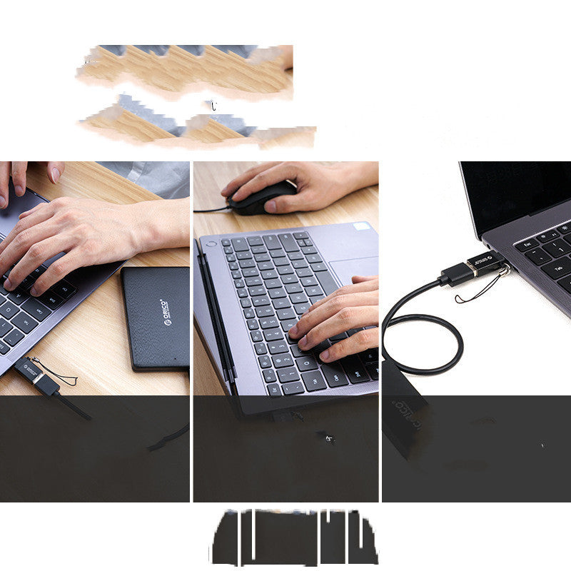 Mobile Phone Adapter TYPE-C Android Mobile Phone OTG Converter Read Transmission Extension Head