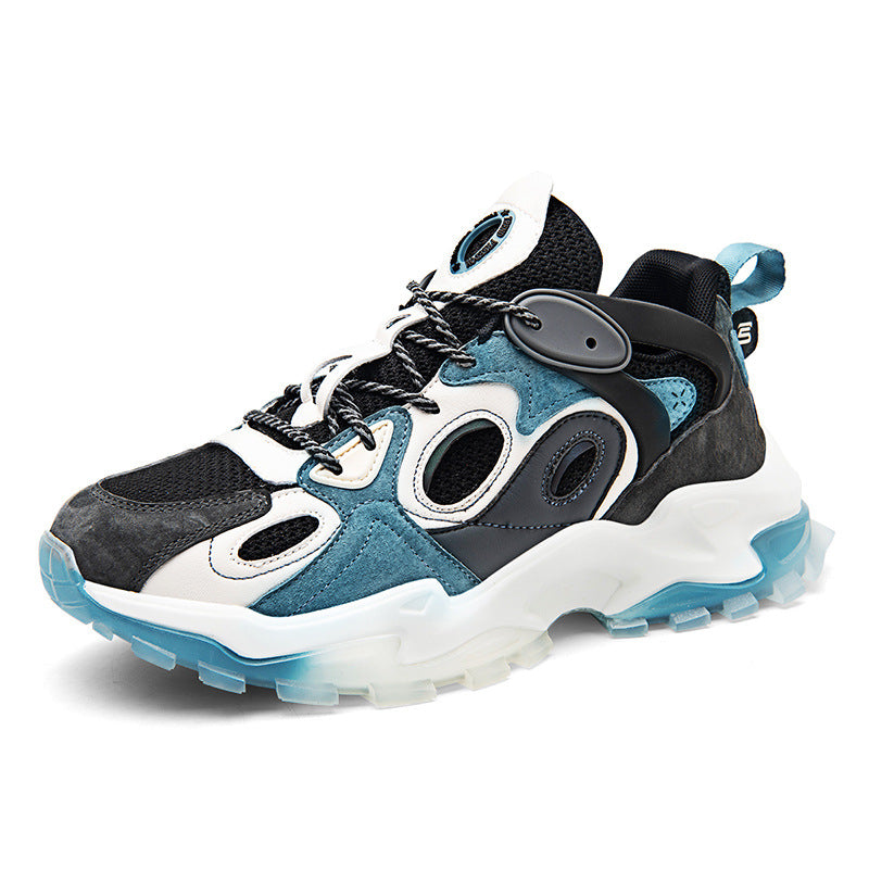 Retro blue creative design Sports Men's shoes