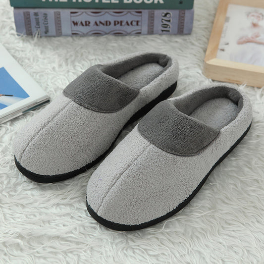 Men's Slippers Winter Non-slip Indoor Shoe Cover Slippers Waterproof Table Can Wear Home Shoes