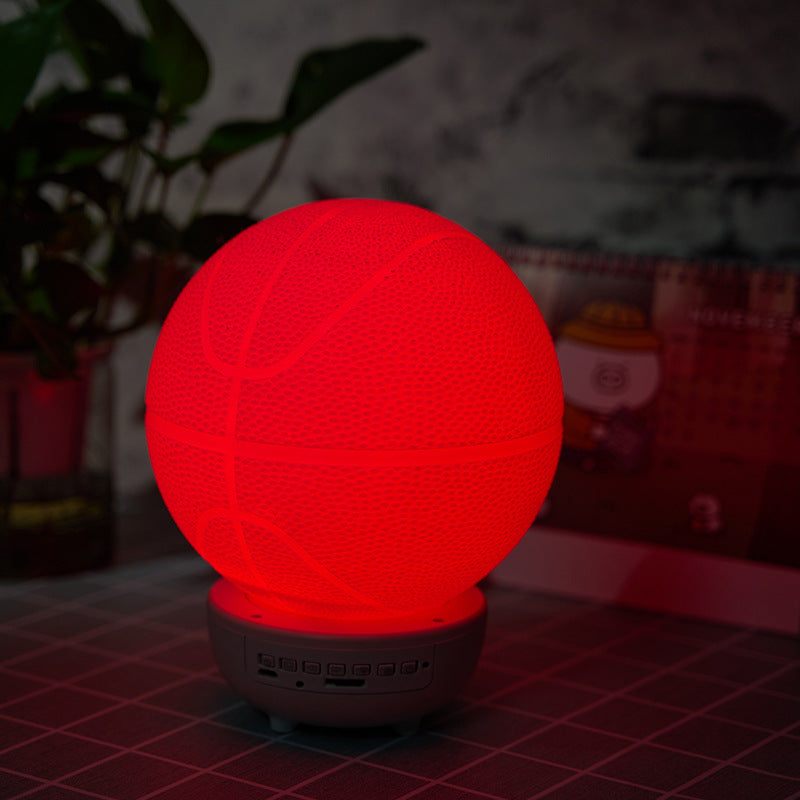 3d Printed Basketball Night Light Voice-activated Bluetooth Speaker