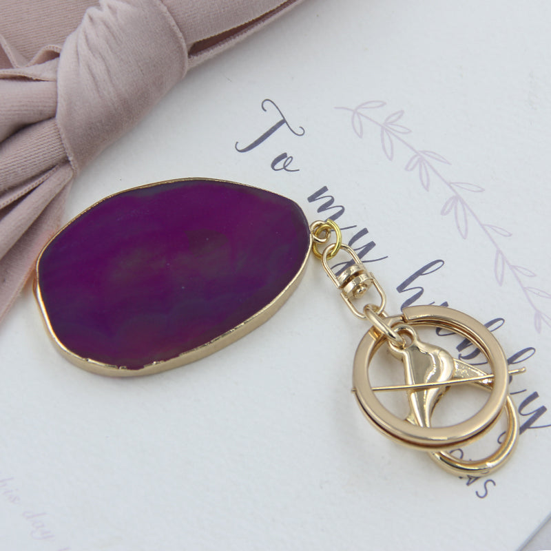 Agate Stone Wedding Brand Custom Pendant