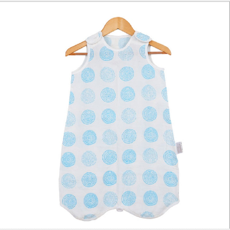 Baby Cotton Double Gauze Printed Vest