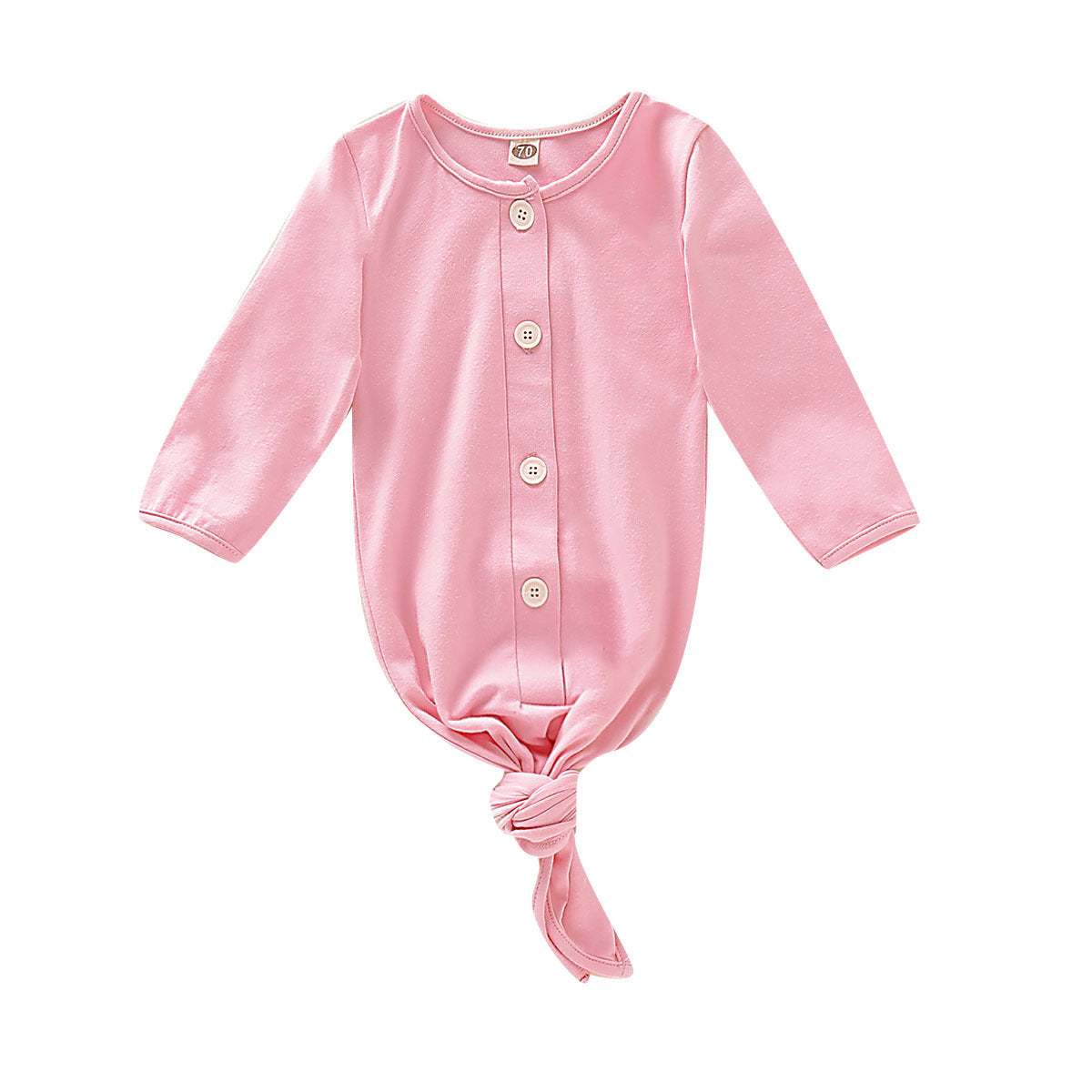 Baby's Solid Color Long Sleeve Sleeping Bag