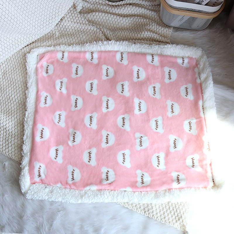 Winter Warm And Thick Flannel Pet