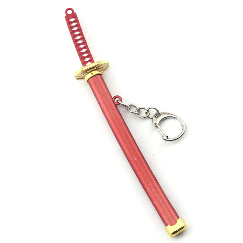 Fashion Sword Model Alloy Keychain Pendant