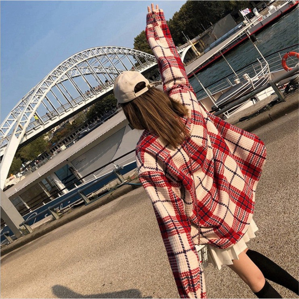 Women's Autumn And Winter Woolen Coat