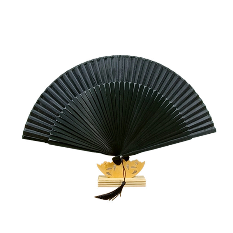 40 Square Women's Folding Fan Chinese Style Hanfu Accessories