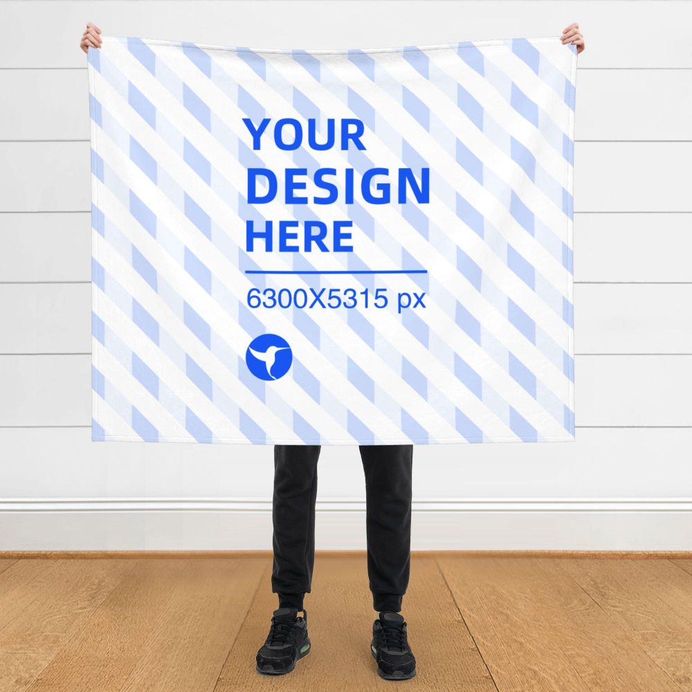 Create Your Own Horizontal Flannel Skin-Friendly Breathable Blanket Cover