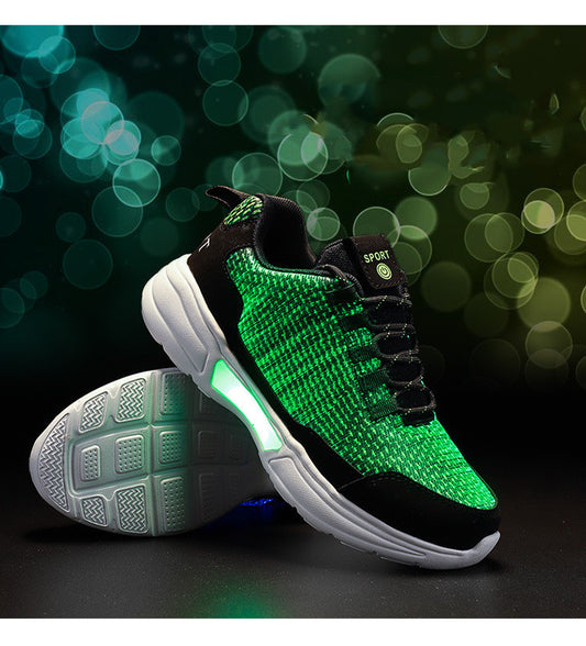 LED Colorful Luminous Casual Couple Shoes