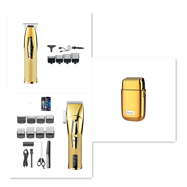 Professional Carving Scissors Rechargeable Hairdresser