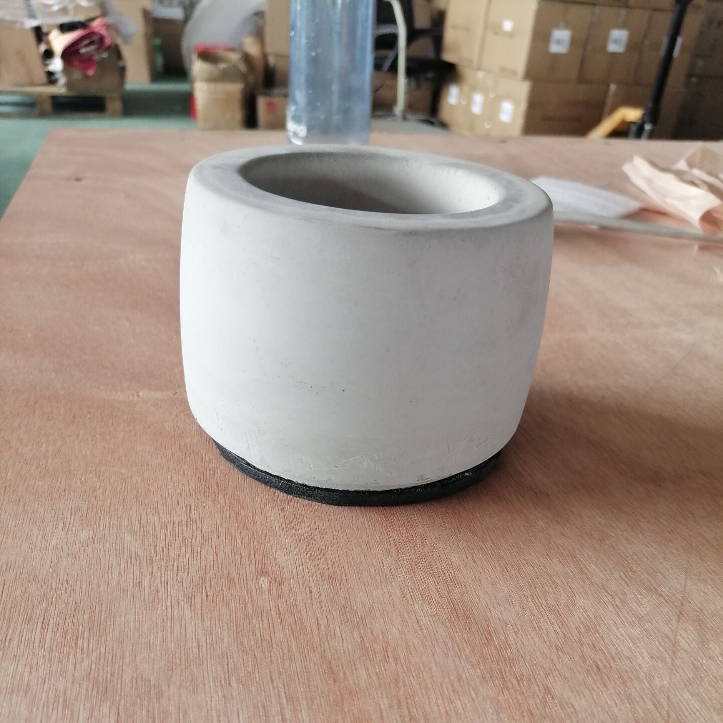 Desktop Decorative Cement Craft Small Fireplace