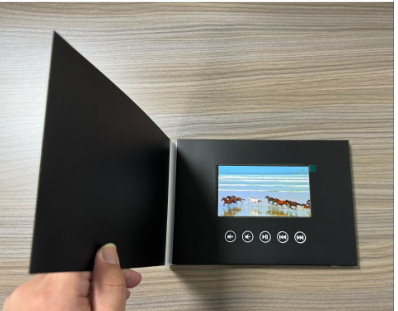 7-inch Video Greeting Card Business Gift Creative Advertising E-book