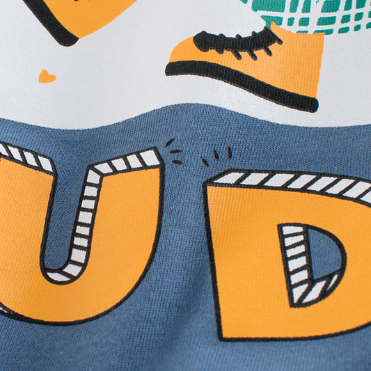 Korean Children's Short Sleeved Boy's T-shirt Baby