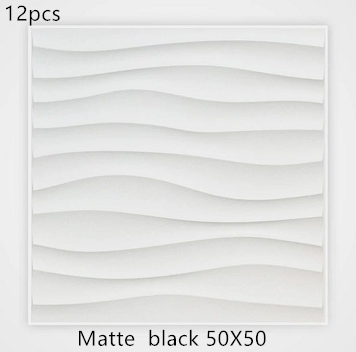 3D solid background wall panel