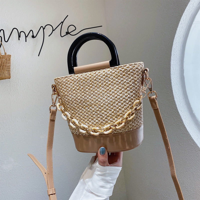 Women's Small Straw Bag Handbags Crossbody Bag