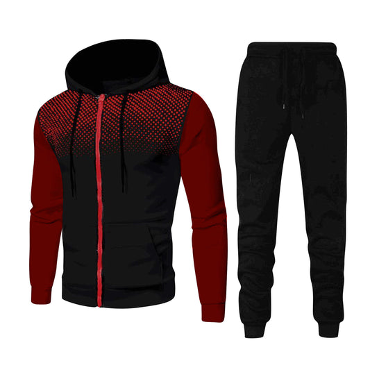 Sports Fitness Men's Autumn Winter Men's Suit