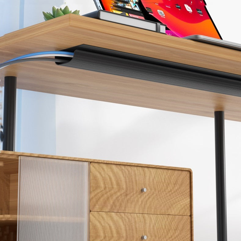 Under The Desk Wire Rack Computer Storage Slot