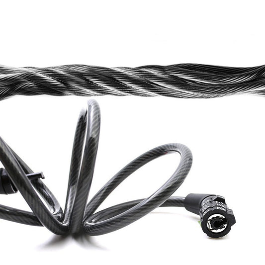 Electric car cable lock