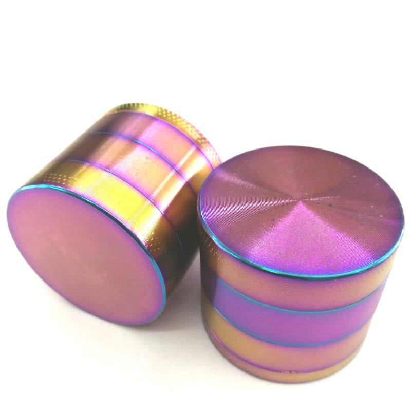 Colorful Ice Blue Manual Metal Smoke Grinder