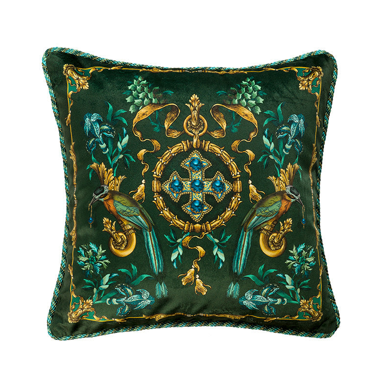 European Style Retro Light Luxury Living Room Sofa Cushion Pillowcase