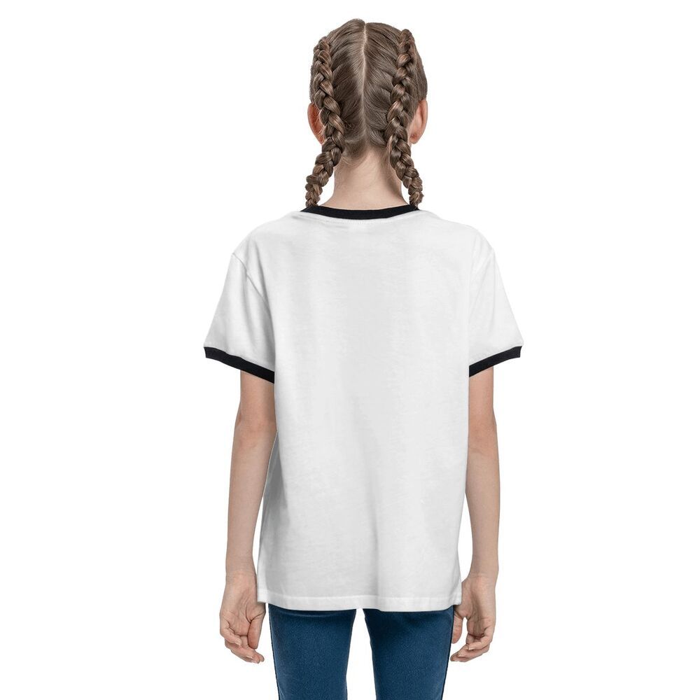 Create Your Own Loose Youth Contrast Short Sleeve T-Shirt