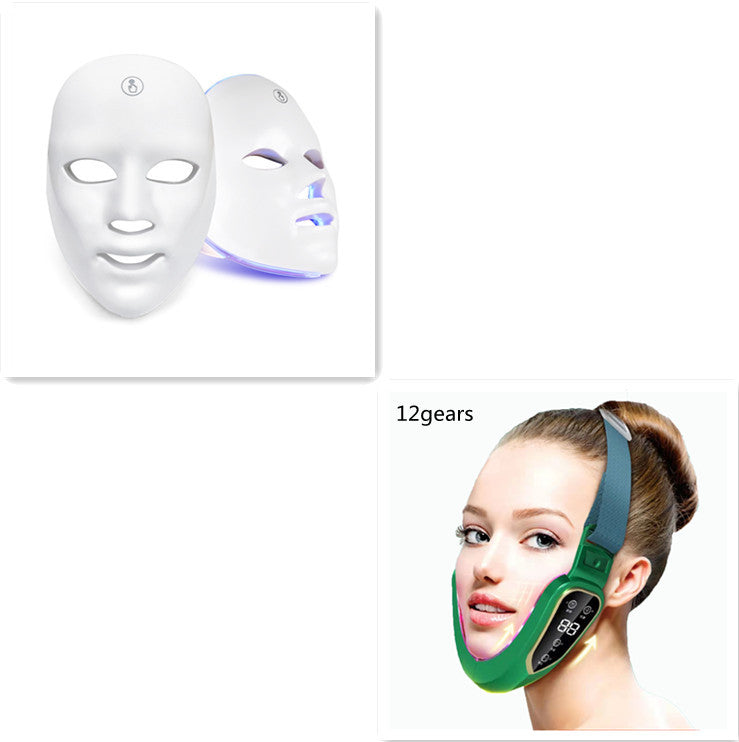 Rechargeable Beauty Mask Seven Color Light