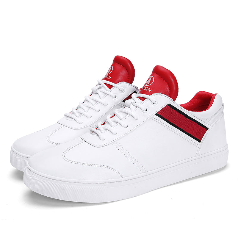 Leather plus size men's shoes