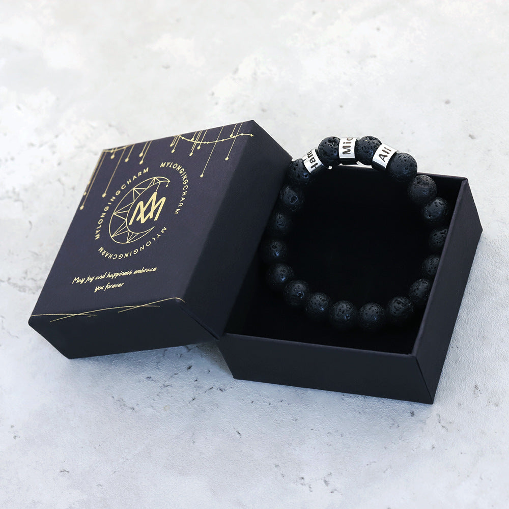 Accessories Letter Bracelet Men's Personality Lettering