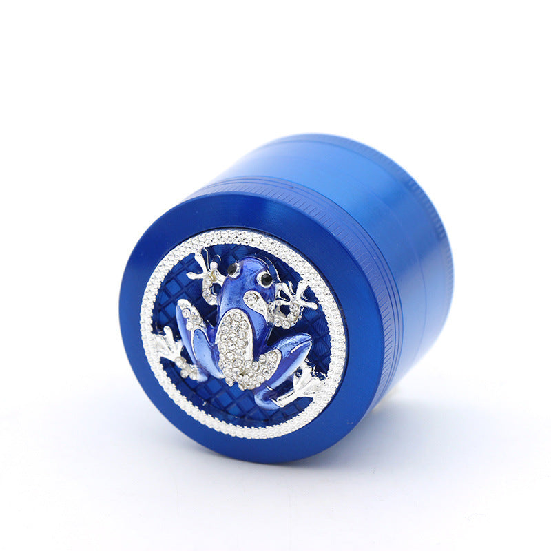 Diamond-studded smoke grinder