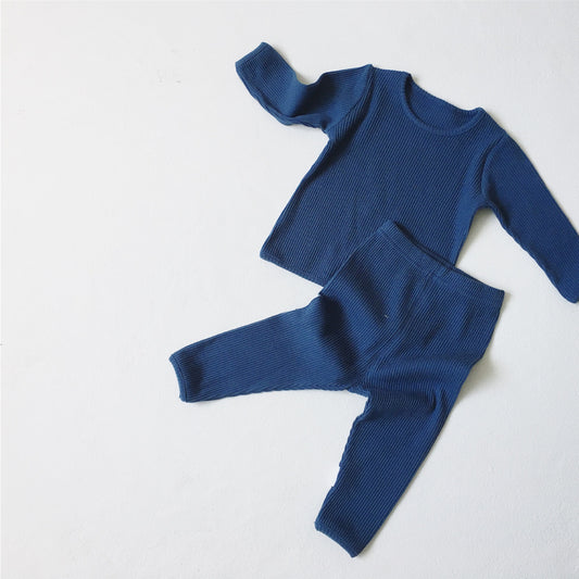 Home Service Suit Baby Autumn Clothes Long Trousers Two-Piece Suit