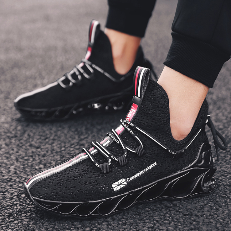 All Red Mesh Sports shoes running Unisex shoes