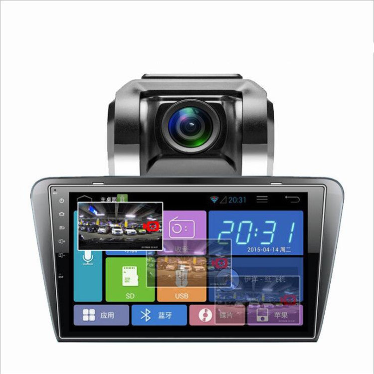 Android Big Screen Navigation USB Driving Recorder