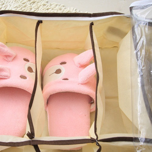Transparent Dust-proof And proof Non-woven Fabric Storage Shoe Box