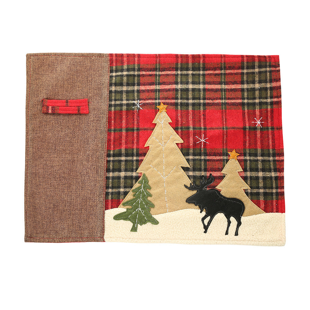 Elk tree table mat