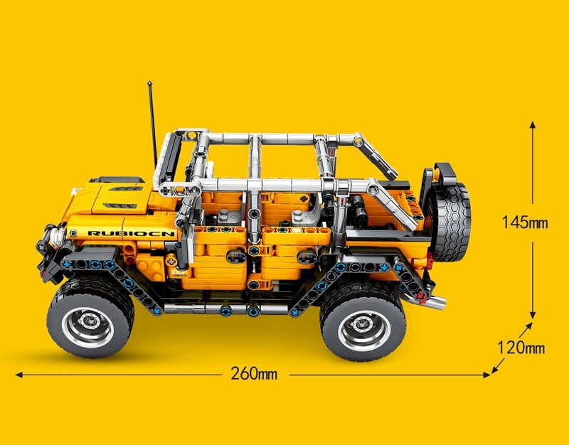 High Difficulty Racing Roadster Compatible With Power Mechanical Building Blocks