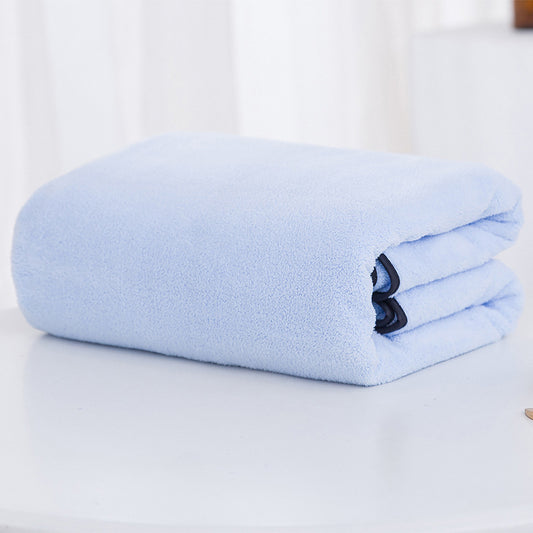 Coral Fleece Adult Household Absorbent Soft Bath Towel