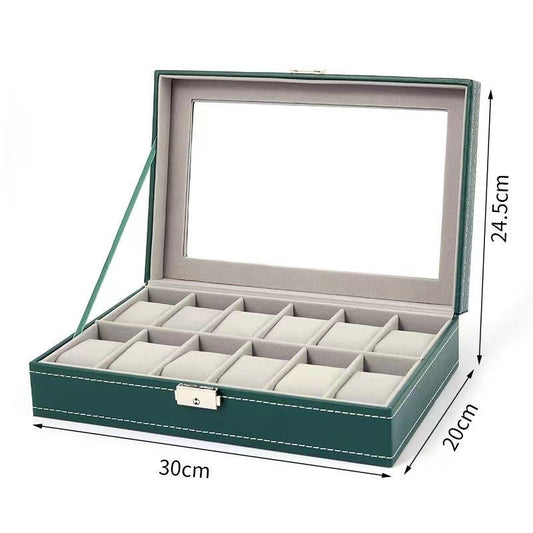 Dark Green Watch Storage Box Watch Display Packaging