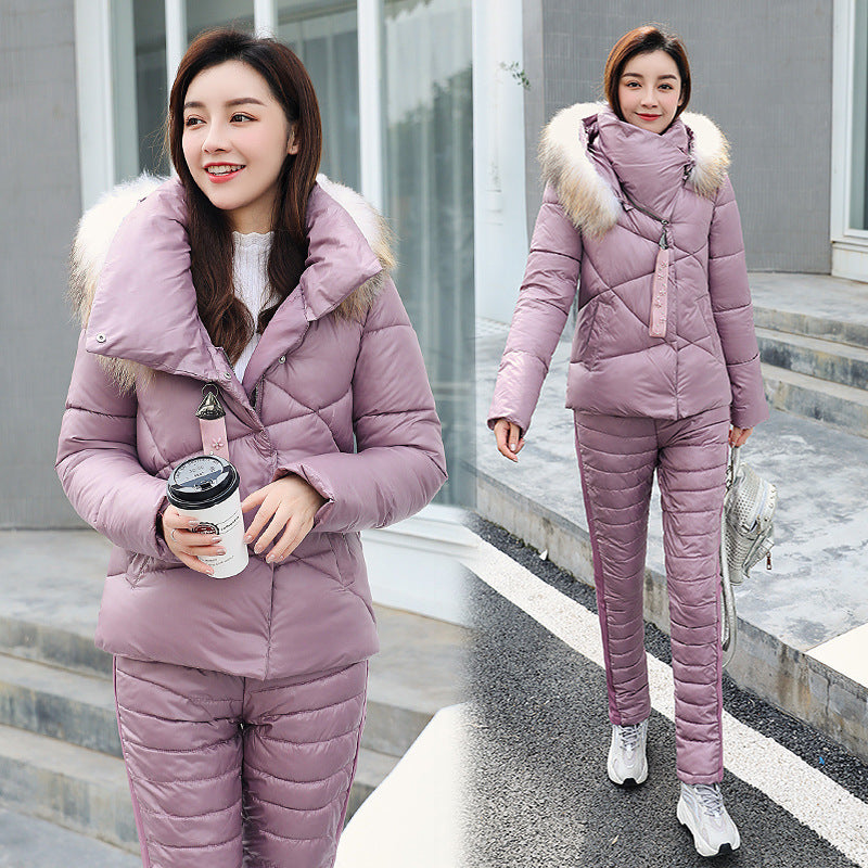Women's Winter Jacket Thick Short Padded Coat