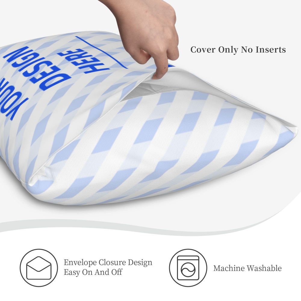 Create Your Own 20x26in Skin-Friendly Comfortable Envelope Seal Pillowcase