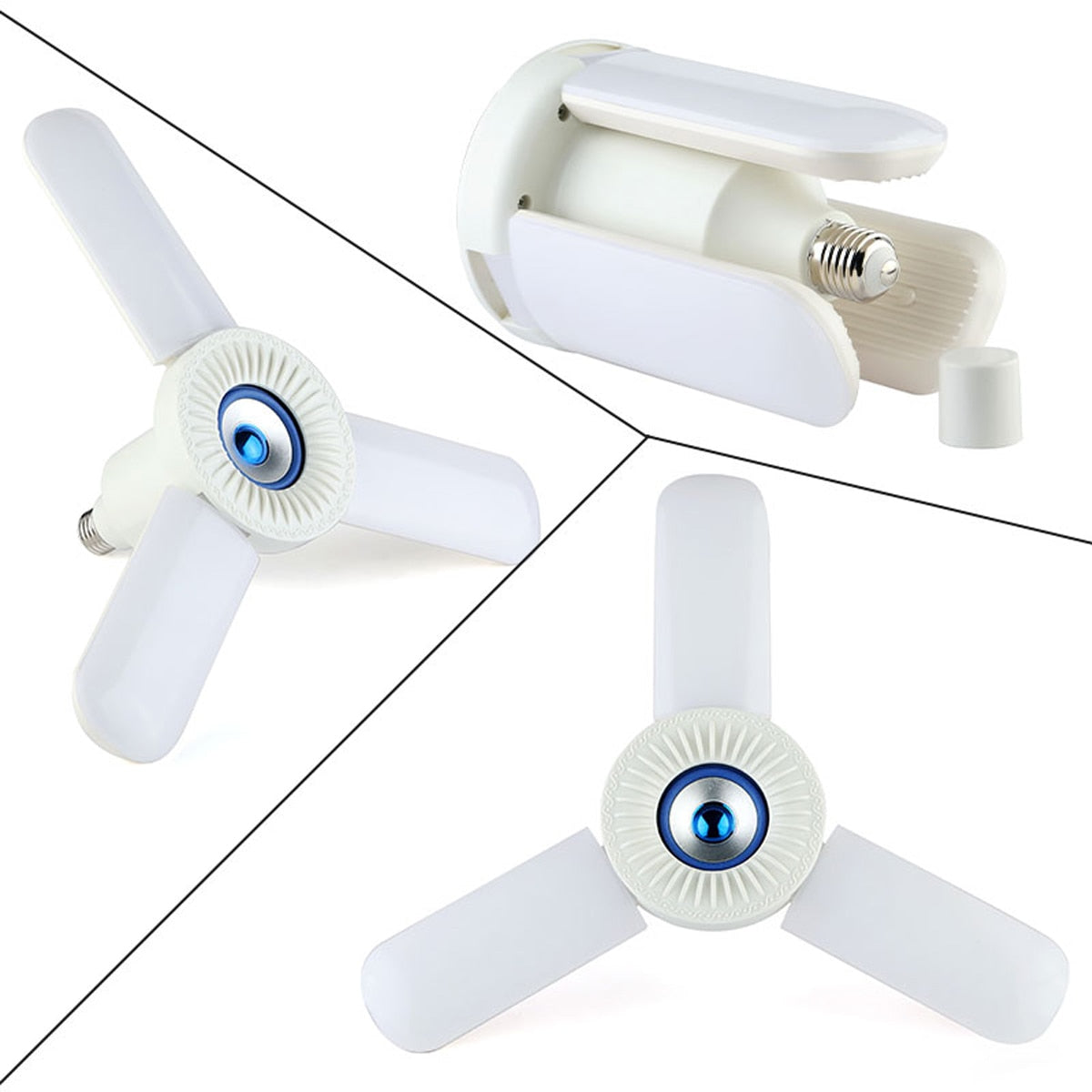 RGB three leaf folding Bluetooth music lamp - FLIPSTYLEZLLC