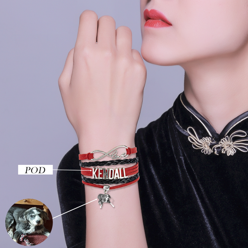 Pet Photo Custom Bracelet